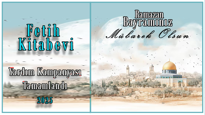 2025 Ramazan Ayı Yardım Kampanyası Tamamlandı